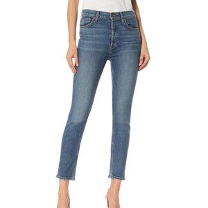 Re/done high rise ankle skinny jeans, Medium wash, SIze 26 L70